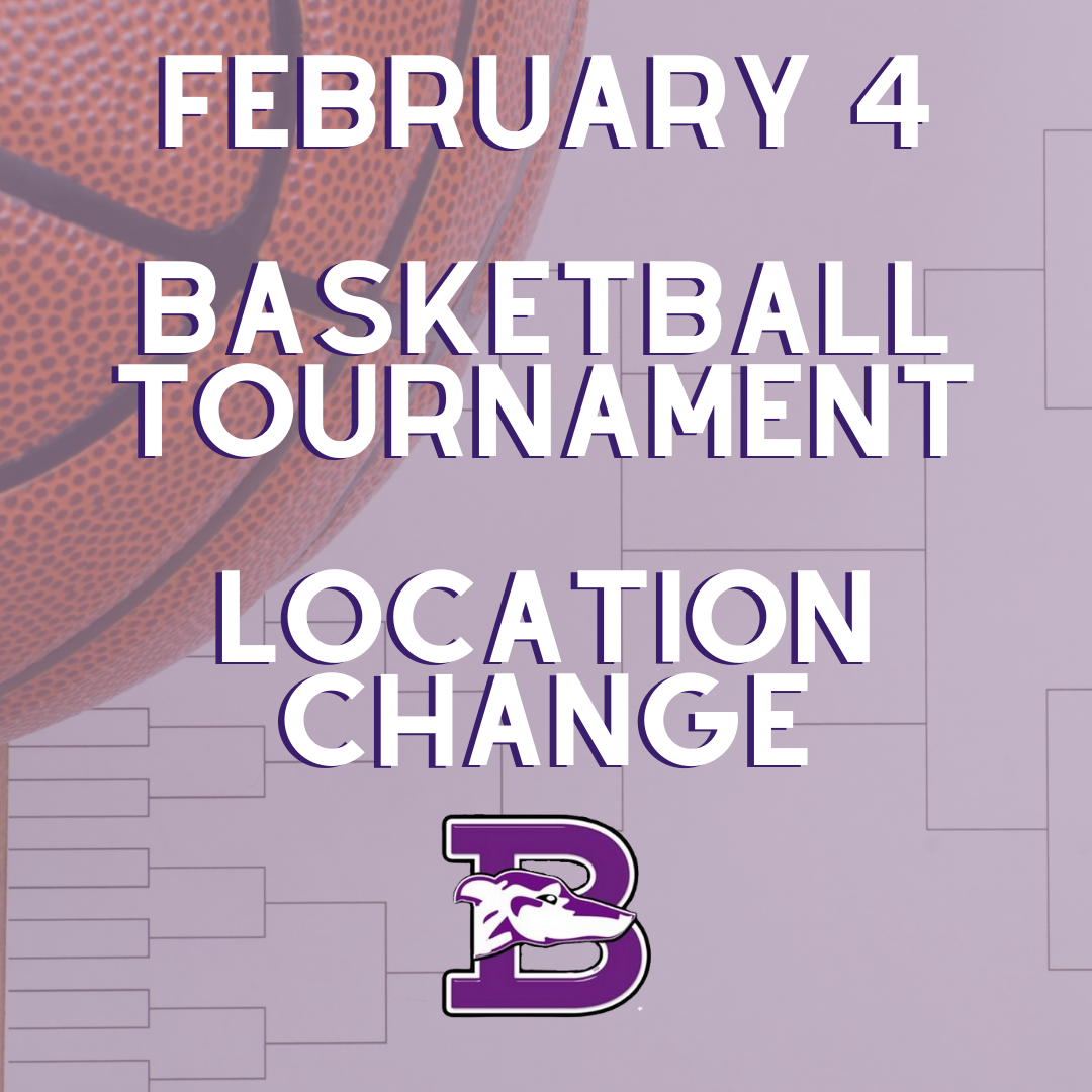  Feb. 4 basketball tournament location change